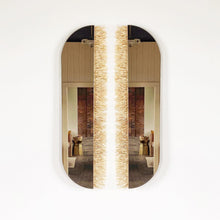 Load image into Gallery viewer, &quot;Aria Raffia&quot;- Bronze Racetrack Reflected Set
