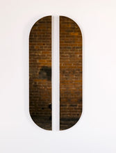 Load image into Gallery viewer, &quot;Aria Refract&quot;-Racetrack Mirror Reflected Set in Bronze Tint
